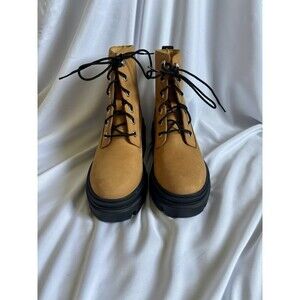 Timberland Women's Everleigh 6-Inch Lace-Up Boot US 6 Wheat Nubuck
